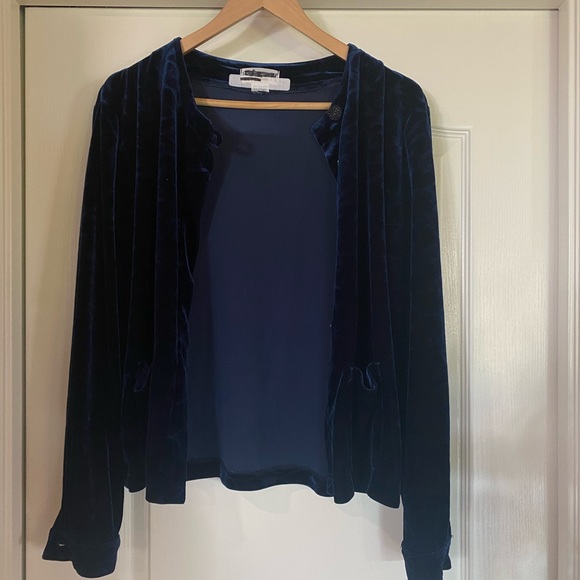 VINTAGE Velvet Button Up Over-Shirt from the Bay | M - Picture 2 of 4